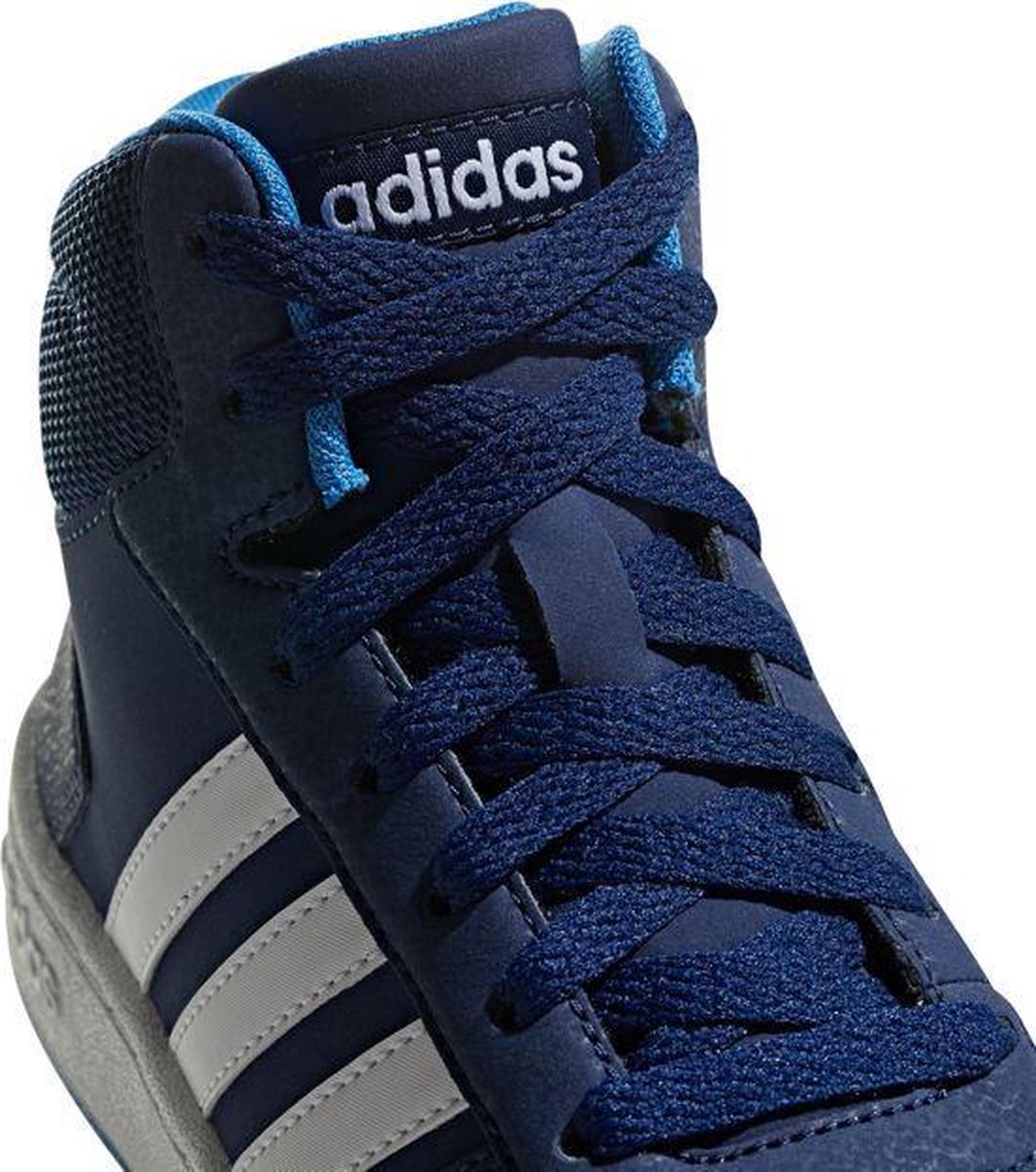 adidas Hoops Mid 2.0 Kids Sneakers - blauw - 35 | bol.com