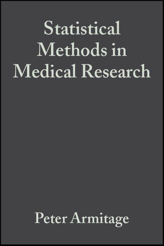 Statistical methods in medical research 9780632052578 peter