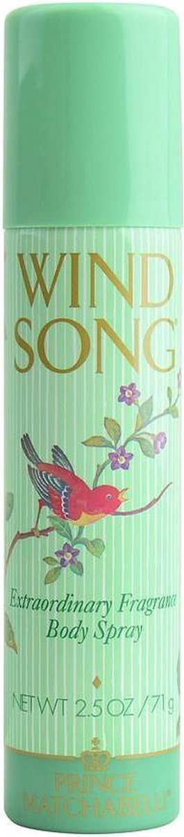 Goedkoopste Prince Matchabelli Wind Song Body Spray - 75 ml - Fragrances For Women