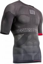 Compressport ON/OFF Multisport Shirt SS - Grijs Size XS