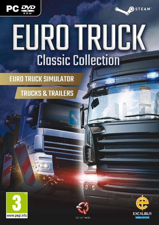 Euro Truck Classic Collection (ETS Gold & Trucks & Trailers) | Games |  bol.com