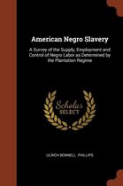 American Negro Slavery