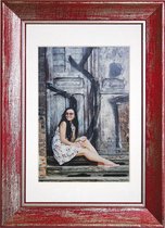 Fotolijst - Henzo - Aimée - Fotomaat 15x20 cm - Rood
