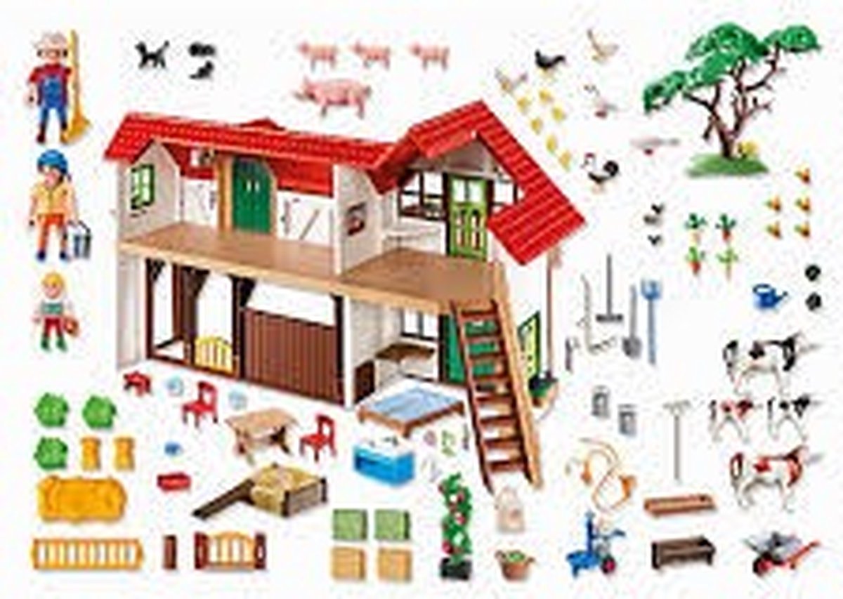 PLAYMOBIL Grote boerderij - 6120 — afbeelding 9
