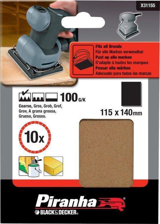 Mirka handblokset/handschuurmachine met convexe en concave opzetstukken