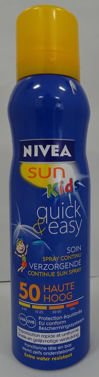 Goedkoopste Nivea Sun Q&E Kids Spf30