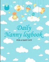 Daily Nanny Logbook for a Baby Boy