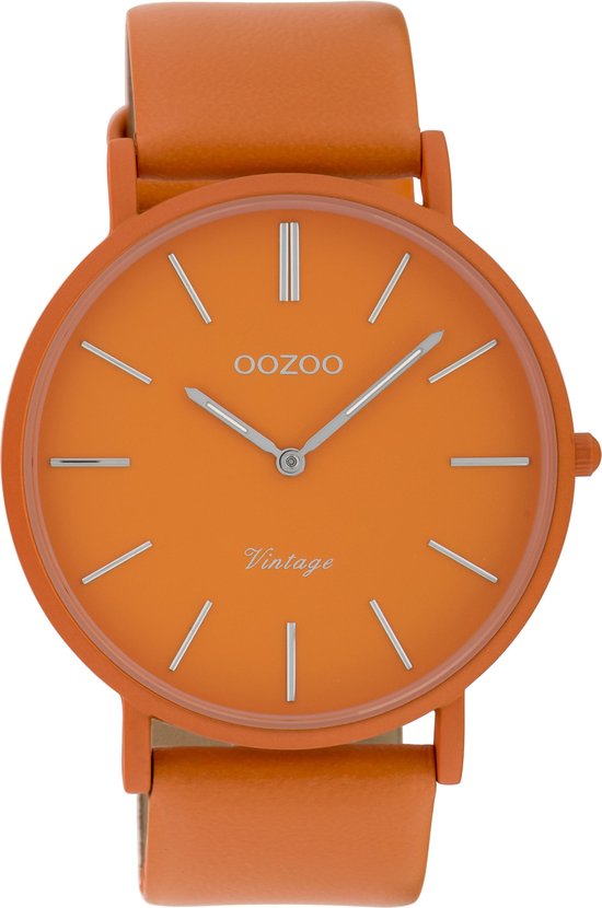 OOZOO Vitnage C9880 Oranje Horloge 44mm | bol.com