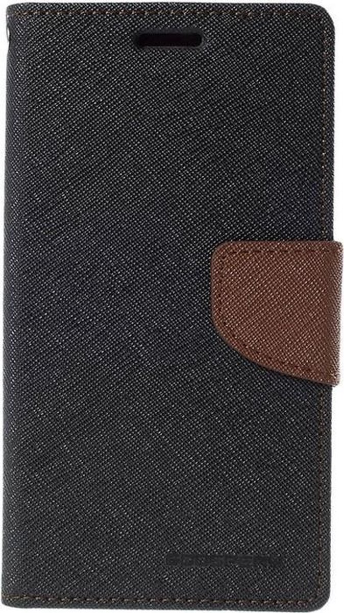 Mercury Fancy Diary WalletCase - Galaxy S4 Mini - Zwart/Bruin