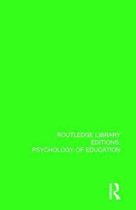 Routledge Library Editions: Psychology of Education- Cognitive Development and Education