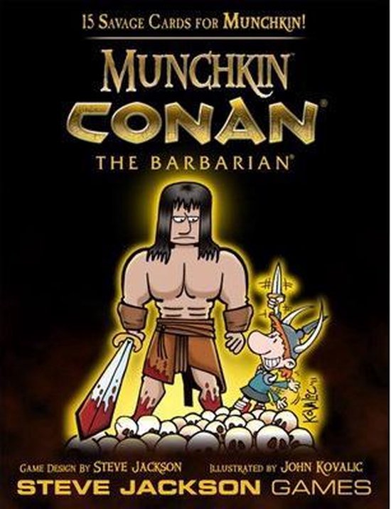Afbeelding van het spel Munchkin Conan the Barbarian Booster Pack