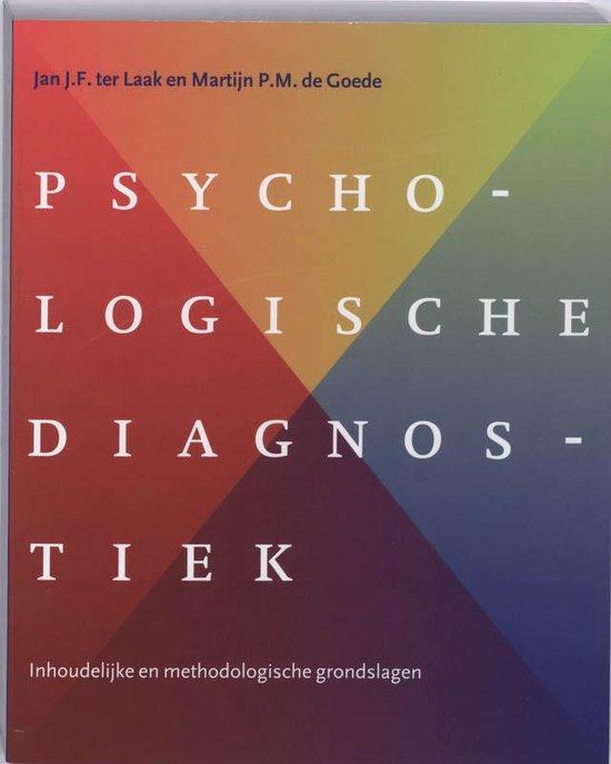 Psychologische Diagnostiek - cover