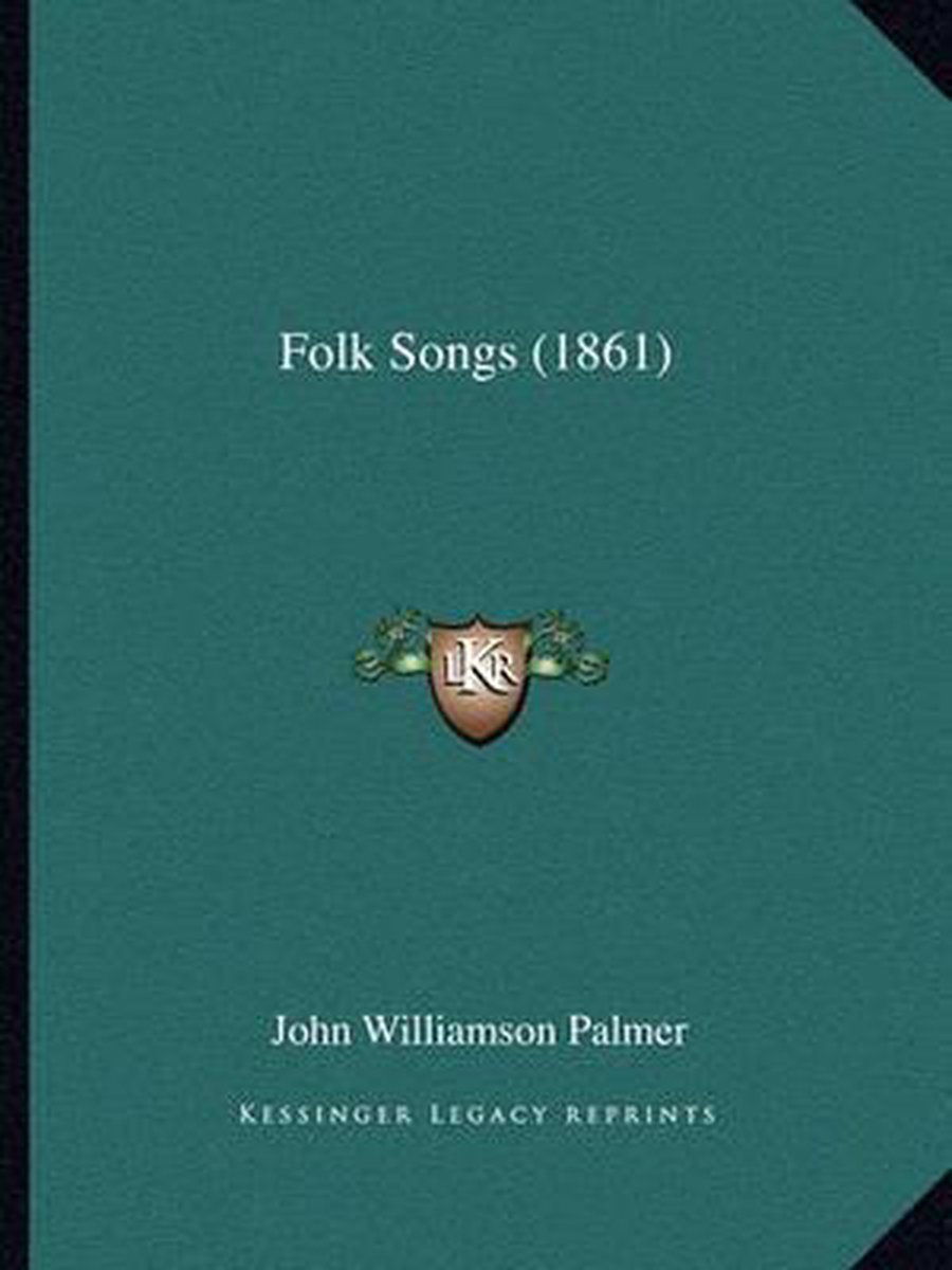 Folk Songs (1861) van