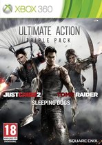 Ultimate Action Triple Pack - Just Cause 2, Sleeping Dogs and Tomb Raider - Xbox 360