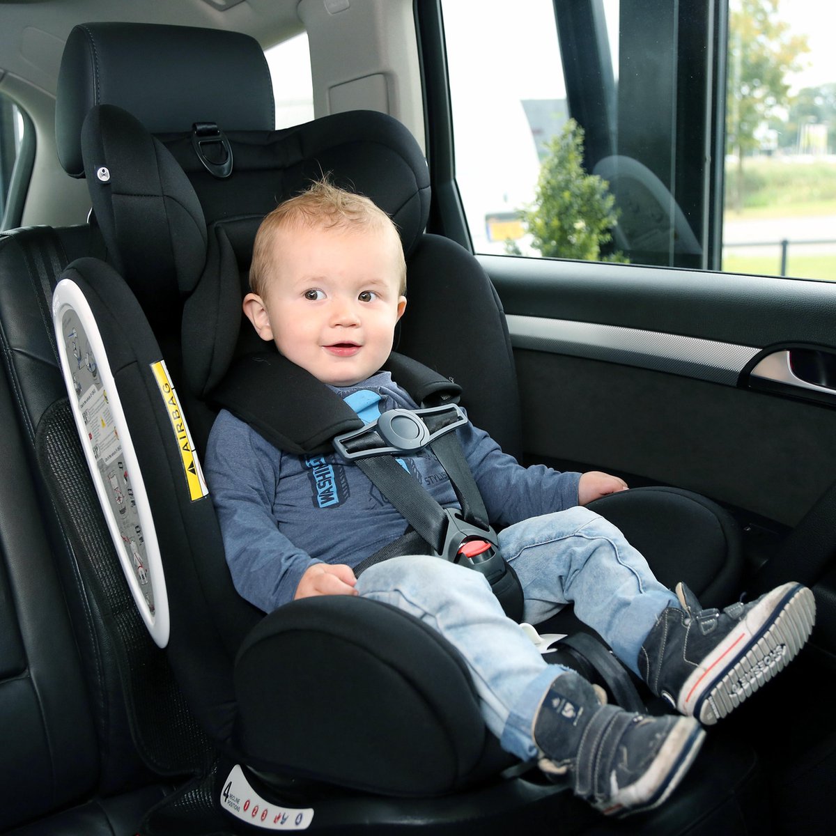 A3 Baby & Kids Grijs Seatbelt Safety 64647 | bol.com