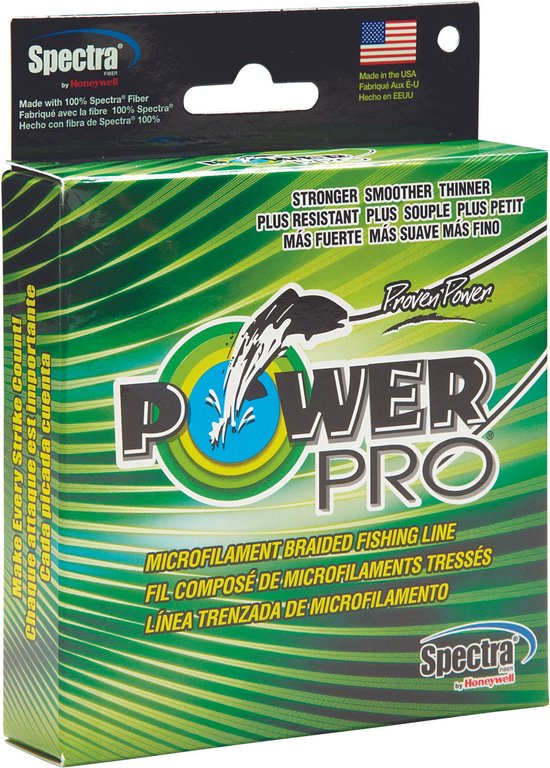 Power Pro Geel - Gevlochten lijn - 0.23 mm - 15 kg - 135 m van Power Pro — afbeelding 2