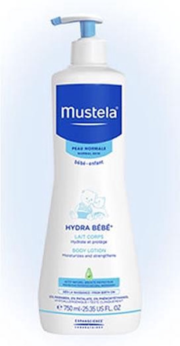 MULTI BUNDEL 2 stuks Mustela Hydra Baby Body Lotion 750ml