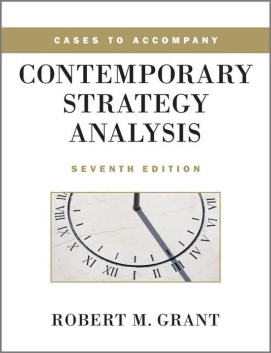 Cases to Accompany Contemporary Strategy Analysis - cover