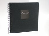 GOLDBUCH GOL-23563 spiraal album NERO als scrapbook, 28x28 cm