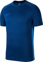 Nike Dry Academy 19  Sportshirt - Maat XL  - Mannen - blauw/licht blauw