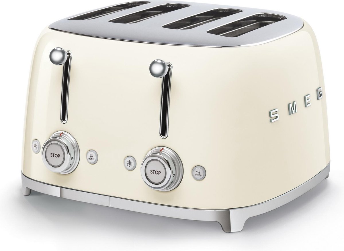 Smeg TSF03CREU - Broodrooster - Creme