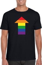 Gay shirt pijl top zwart heren S