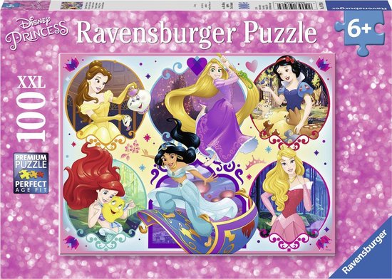 straf Bij elkaar passen Iets Ravensburger puzzel Disney Princess Wees sterk, wees jezelf - Legpuzzel -  100 stukjes | bol.com