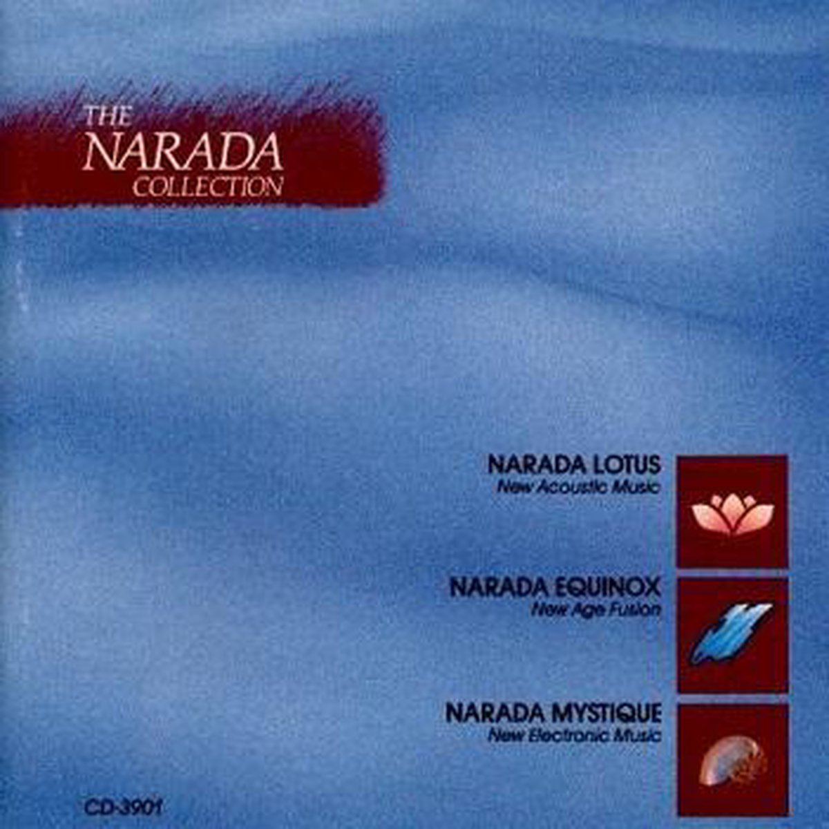 1-CD VARIOUS - THE NARADA COLLECTION: LOTUS / EQUINOX / MISTIQUE