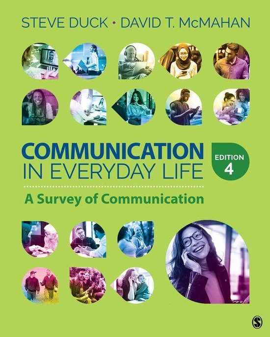 Summary Communication in Everyday Life: Chapter 13. Introduction to Human Communication (CM1001)