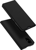 Luxe zwart agenda wallet hoesje Telefoonhoesje geschikt voor Samsung Galaxy A51