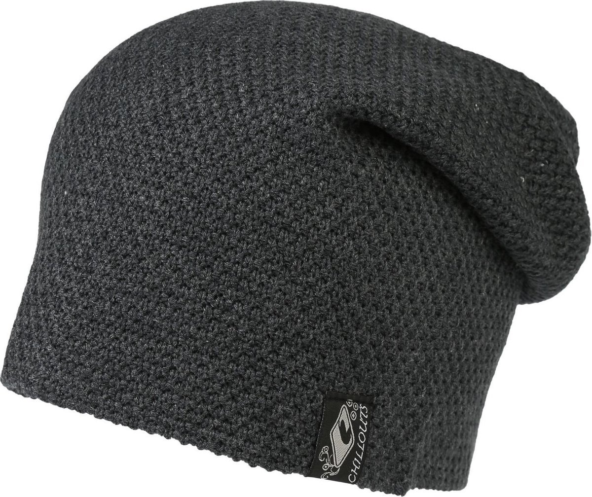 Chillouts Osaka Hat Unisex Beanie - donkergrijs - Standard