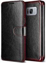 Coque Samsung Galaxy S8 VRS Design Layered Dandy - Noir / Vin