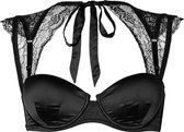 Sapph Balcony Bra Stardust Dames Zwart-80d