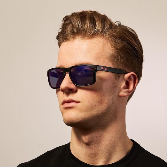 Oakley Holbrook Wayfarer - Zonnebril - Red Iridium | bol.com