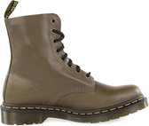 Dr. Martens 1460 Pascal Wanawa Olive Chunky Glitter Dames Veterboots - Groen - Maat 36