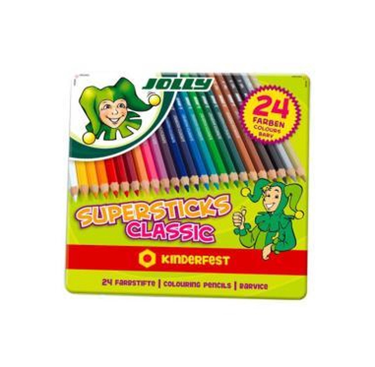 Jolly Supersticks Classic kleurpotloden 24 stuks