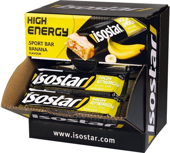 Isostar Sportbar Banaan High Energy 30x1st