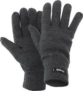 Thinsulate gebreide handschoen - heren - grijs - maat L