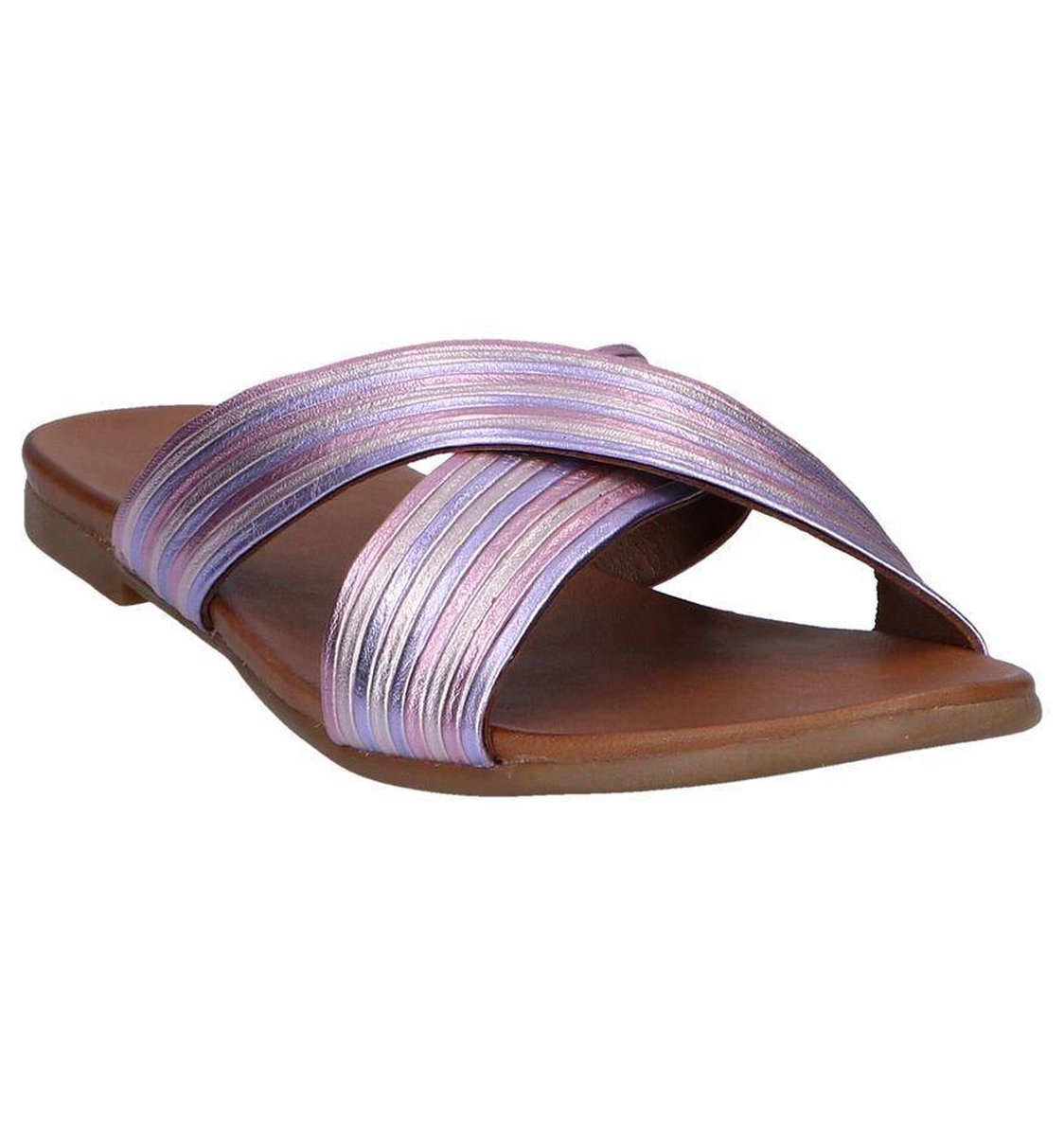 Metallic Roze Muiltjes Inuovo Dames 38 | bol.com