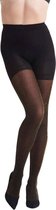 NOMI Shapewear - Corrigerende Panty 90D High Waist met Gouden Lurex - Goud - Maat XL