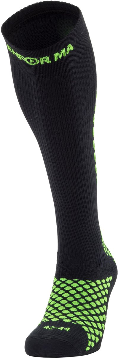 Enforma Compressiekousen - Zwart - Unisex - Maat M (39-41) - Voor Hardlopen & Sport