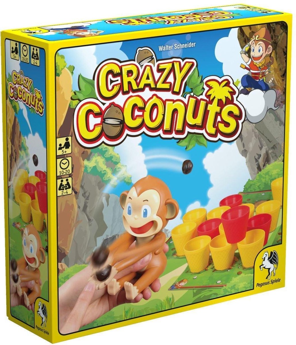 Coconuts Crazy Monkey Dexterity Game Games