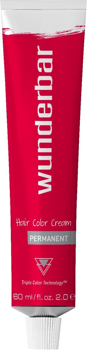 Wunderbar - Haarverf (permanent) 60ml Kleur: 7.34 - Middelblond - Goud - Koper