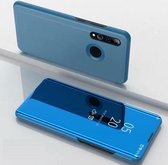 Clear View Stand Cover Set voor de Huawei P Smart Plus 2019 _ Blauw
