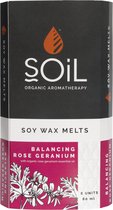 Soil - Wax Melts - Rose Geranium - 8 Wax Tabletten - Laat Je Huis Heerlijk Ruiken