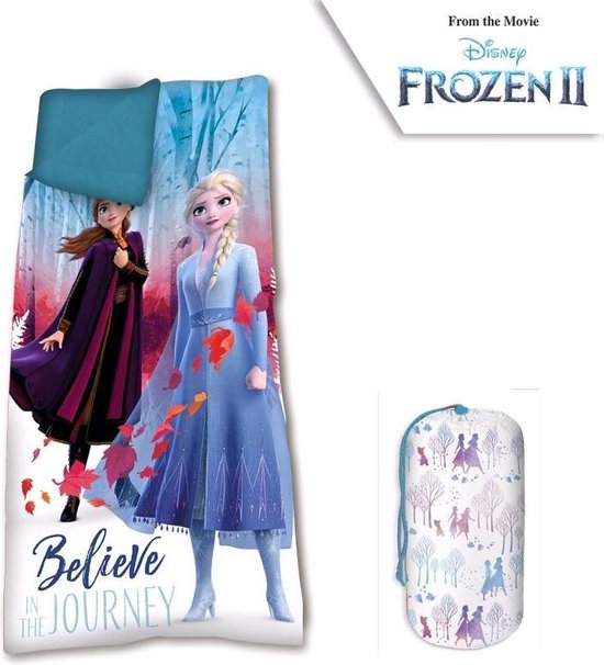 Kids Licensing Slaapzak Frozen 2 Meisjes 138 X Polyester 2-delig | bol.com