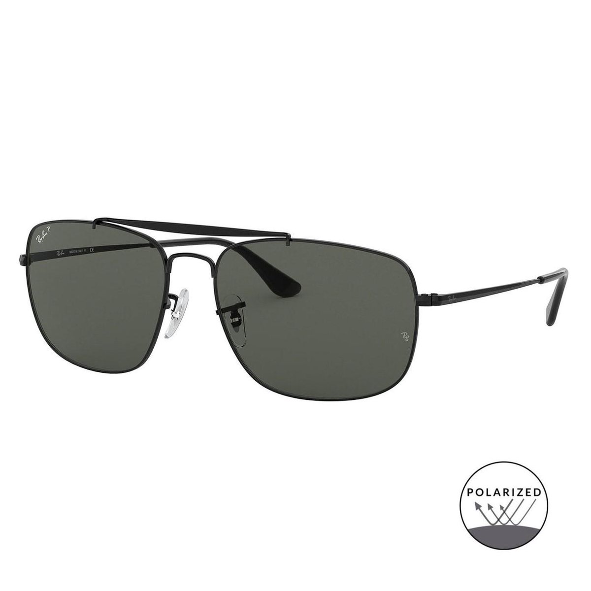Ray-Ban RB3560 002/58 Colonel Black zonnebril - 61 mm