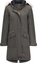 Life-Line Shatili Parka Jas - Dames Gevoerde Outdoor Jas - Grijs - Winterjas