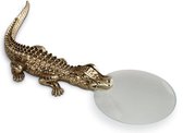 l'OBJET - Crocodile Magnifying Glass Gold