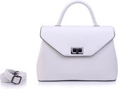 Classic chic handbag Qischa® wit leather look